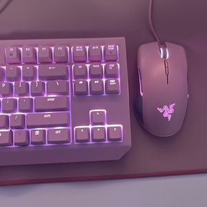 Razer BlackWidow Quartz Tournament Edition Keyboard & Mouse